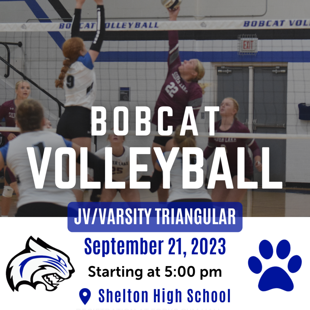 🏐 Please come support the Bobcat Volleyball team today! 🏐
